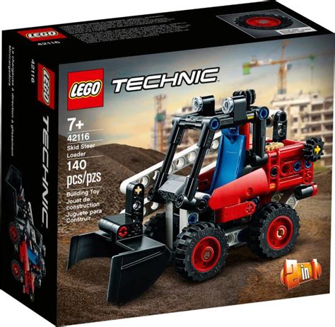 42116 skid steer loader|lego technic skid steer loader.